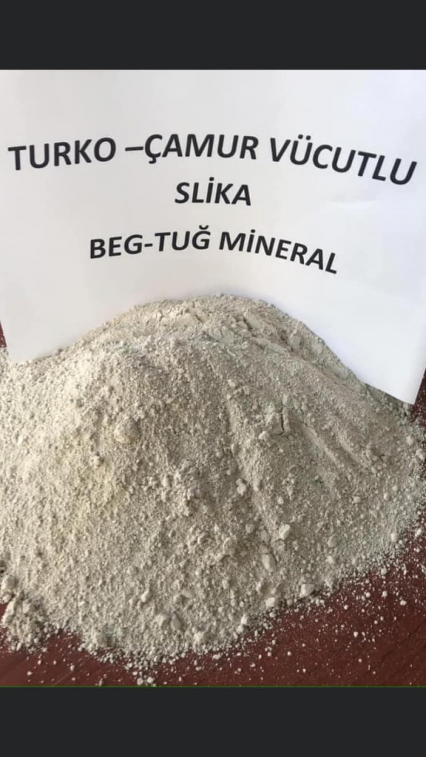 ( Diyatomlu Yüz Güzelliği ) Zehirsiz Kokusuz % Yüz Saf Amorf Silis İçerikli Doğal Bir Topraktır. İlaç ve Kozmetik Sektöründe Cilt Yarası Yara Sivilce Kaşıntı Eksema Yanık Mantar ve Çıbanların Temizlenmesi İçin Ham Madde Ara Ürün ve Yardımcı Malzeme Olarak